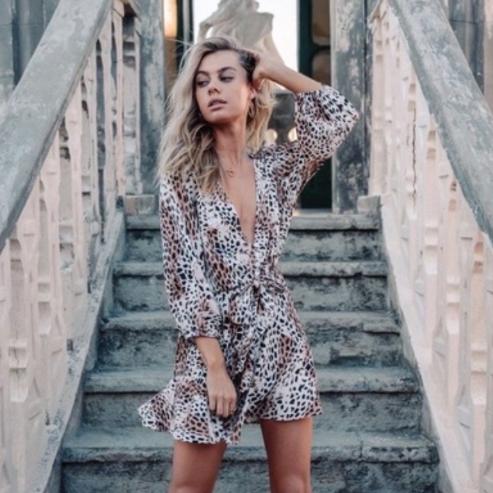 Kivari the Label Zephyr Playdress - Leopard